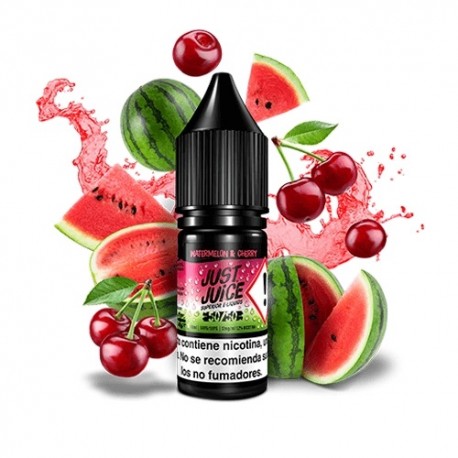 WATERMELON & CHERRY 10ML 0MG - JUST JUICE