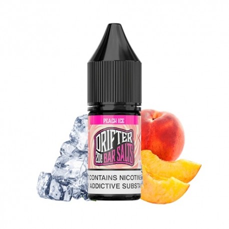 PEACH ICE 10ML 10MG - DRIFTER BAR SALTS