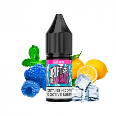 BLUE RAZZ LEMONADE ICE 10ML 10MG - DRIFTER BAR SALTS