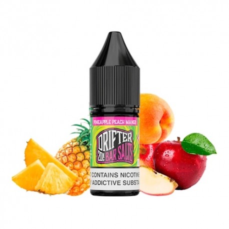 PINEAPPLE PEACH MANGO 10ML 10MG - DRIFTER BAR SALTS