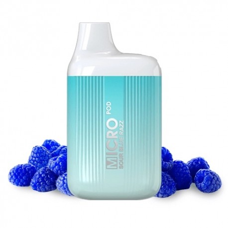 SOUR BLUE RASPBERRY 20MG - MICRO POD