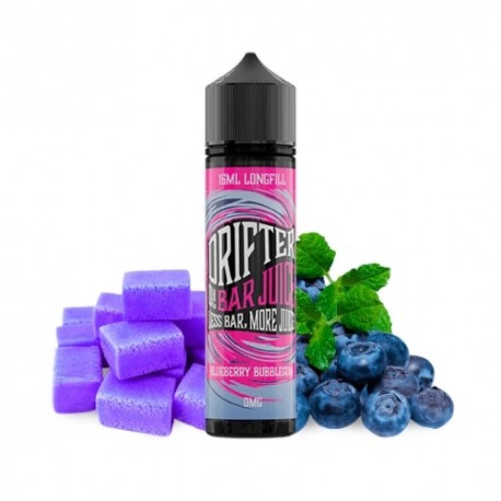 BLUEBERRY BUBBLEGUM 16ML (LONGFILL) - DRIFTER BAR JUICE