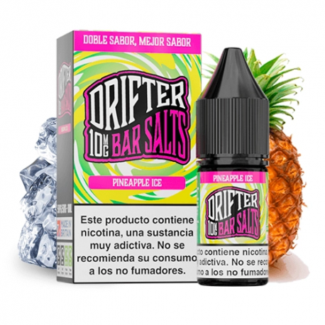 PINEAPPLE ICE 10ML 10MG - DRIFTER BAR SALTS