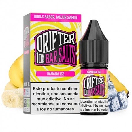 BANANA ICE 10ML 10MG - DRIFTER BAR SALTS