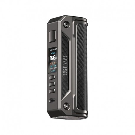 THELEMA 100W MOD GUNMETAL CARBON FIBER - LOST VAPE