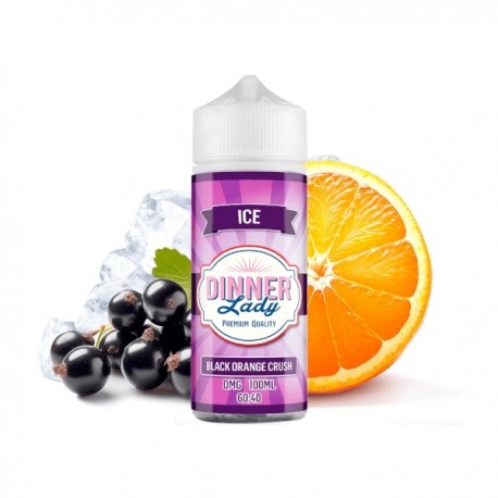 BLACK ORANGE CRUSH ICE 100ML - DINNER LADY