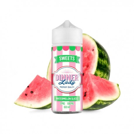 SWEETS WATERMELON SLICES ICE 100ml - DINNER LADY