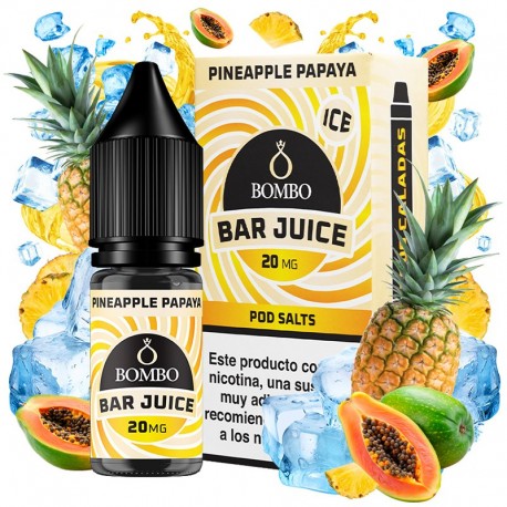 PINEAPPLE PAPAYA ICE 10ML 20MG - BAR JUICE BY BOMBO