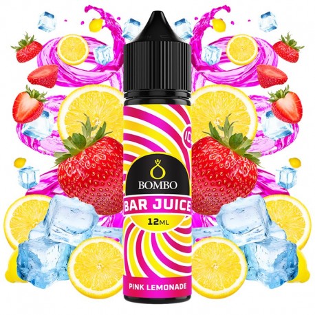 PINK LEMONADE ICE 12ML (LONGFILL) - BAR JUICE by BOMBO