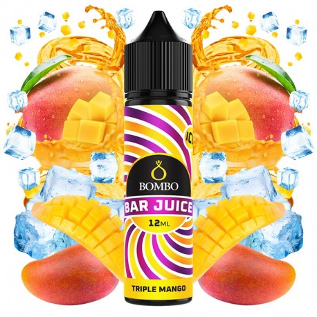 TRIPLE MANGO ICE 100ML - BAR JUICE by BOMBO