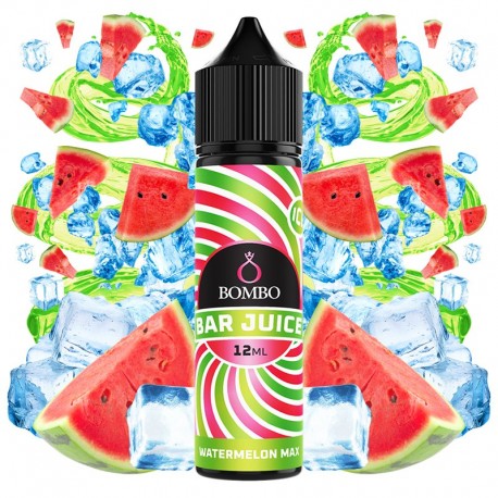 WATERMELON MAX ICE 12ML (LONGFILL) - BAR JUICE by BOMBO