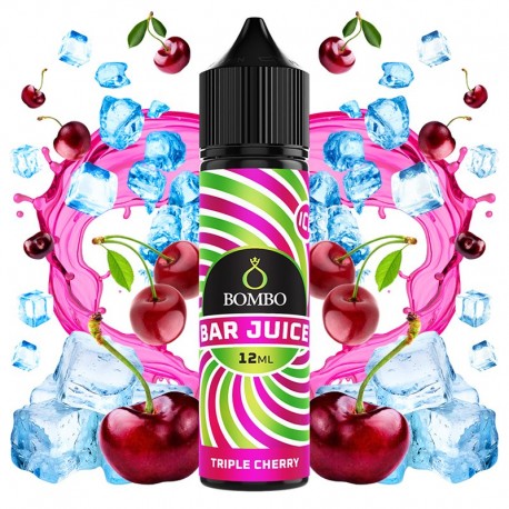 TRIPLE CHERRY ICE 12ML - BAR JUICE by BOMBO