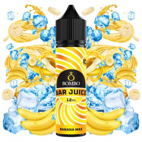 BANANA MAX ICE 12ML (LONGFILL) - BAR JUICE by BOMBO