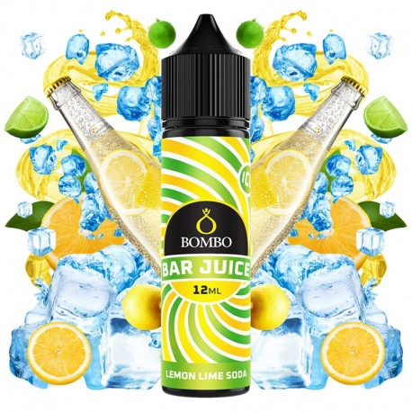 LEMON LIME SODA ICE 100ML - BAR JUICE by BOMBO