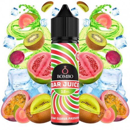KIWI GUAVA PASSION ICE 100ML - BAR JUICE by BOMBO