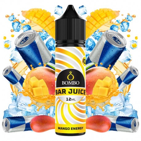 MANGO ENERGY ICE 100ML - BAR JUICE by BOMBO