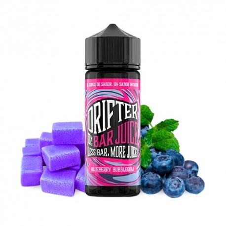 DRIFTER BAR BLUEBERRY BUBBLEGUM 24ML LONGFILL
