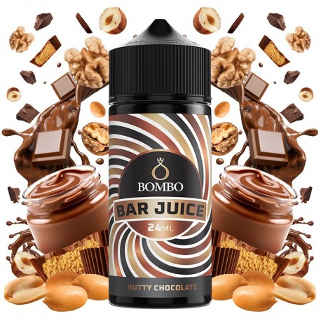 AROMA NUTTY CHOCOLATE 24ML (LONGFILL) - BOMBO BAR JUICE