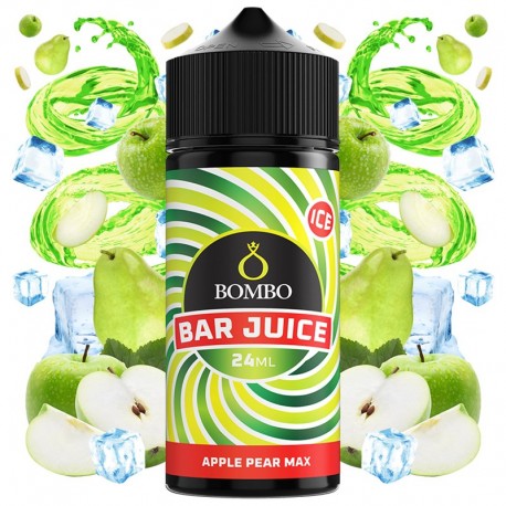 AROMA APPLE PEAR MAX ICE 24ML (LONGFILL) - BOMBO BAR JUICE