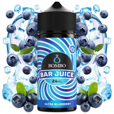 AROMA ULTRA BLUEBERRY ICE 24ML (LONGFILL) - BOMBO BAR JUICE