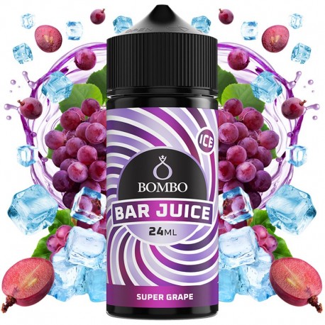 AROMA SUPER GRAPE ICE 24ML (LONGFILL) - BOMBO BAR JUICE