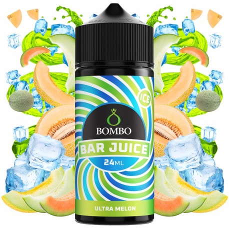 AROMA ULTRA MELON ICE 24ML (LONGFILL) - BOMBO BAR JUICE
