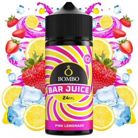 AROMA PINK LEMONADE ICE 24ML (LONGFILL) - BOMBO BAR JUICE