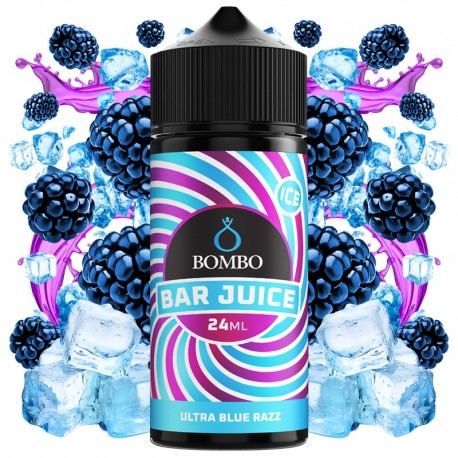AROMA ULTRA BLUE RAZZ ICE 24ML (LONGFILL) - BOMBO BAR JUICE