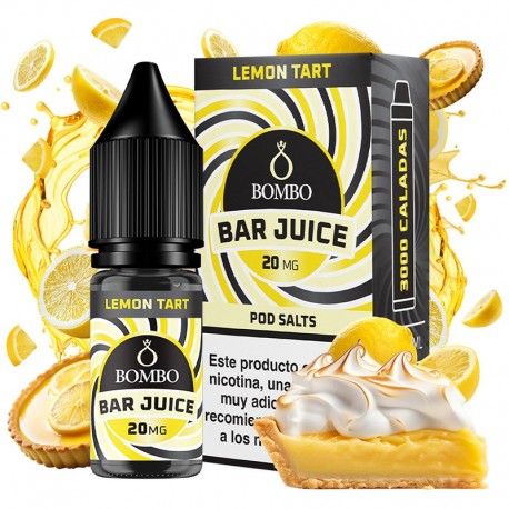 LEMON TART 10ML 20MG - BOMBO BAR JUICE