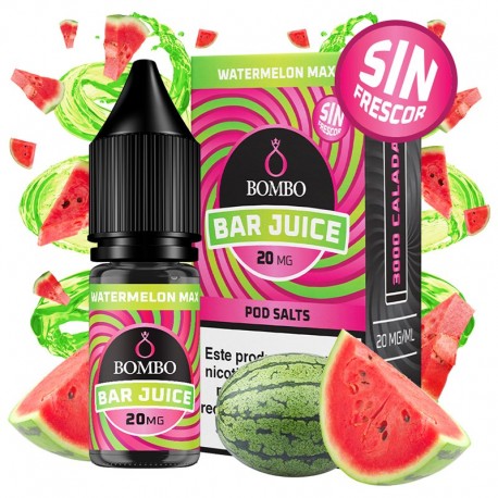 WATERMELON MAX SIN FRESCOR 10ML 20MG - BOMBO BAR JUICE