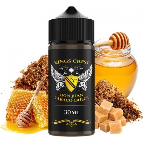 AROMA DON JUAN TABACO DULCE 30ML/120 (LONGFILL) - KINGS CREST & BOMBO