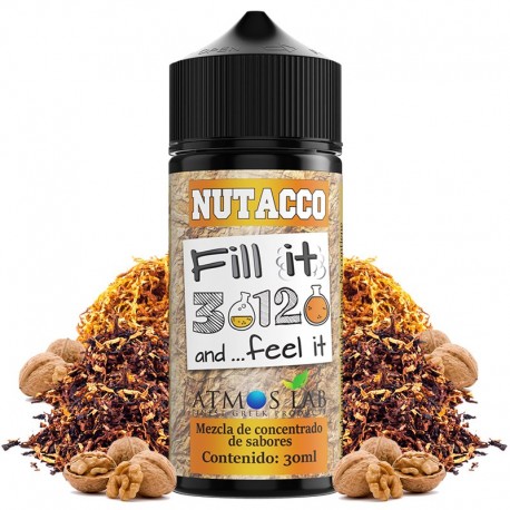 AROMA NUTACCO 30ML/120 (LONGFILL) - ATMOS LAB
