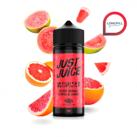 JUST JUICE ICONIC BLOOD ORANGE CITRUS GUAVA LONGFILL 24ML