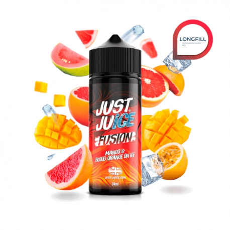 JUST JUICE FUSION BLOOD ORANGE MANGO LONGFILL 24ML