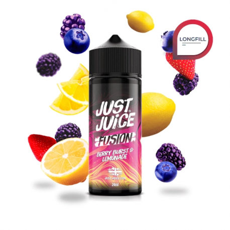JUST JUICE FUSION BERRY BURST LEMONADE LONGFILL 24ML