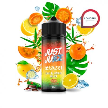 JUST JUICE EXOTIC FRUITS LULO & CITRUS ON ICE LONGFILL 24ML