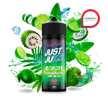 JUST JUICE EXOTIC FRUITS GUANABA LIME ICE LONGFILL 24ML