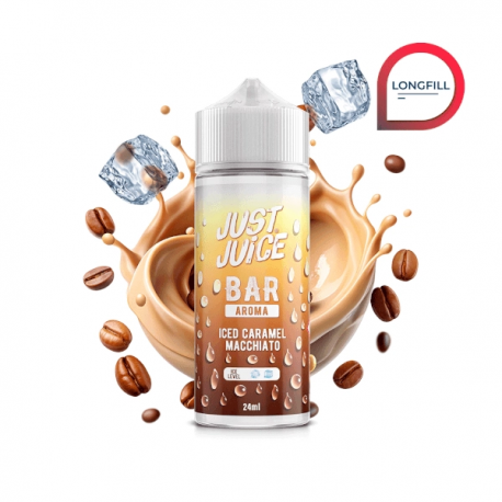 JUST JUICE BAR ICED CARAMEL MACCHIATO LONGFILL 24ML