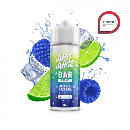 JUST JUICE BAR BLUE SOUR RAZZ LONGFILL 24ML