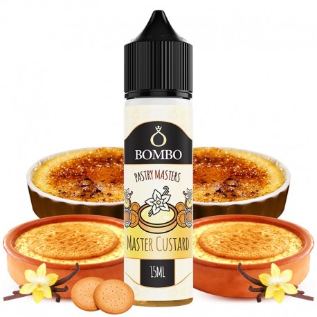 MASTER CUSTARD 15ML/60 (LONGFILL) - PASTRY MASTERS BY BOMBO