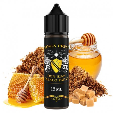 DON JUAN TABACO DULCE 15ML/60 (LONGFILL) - KINGS CREST
