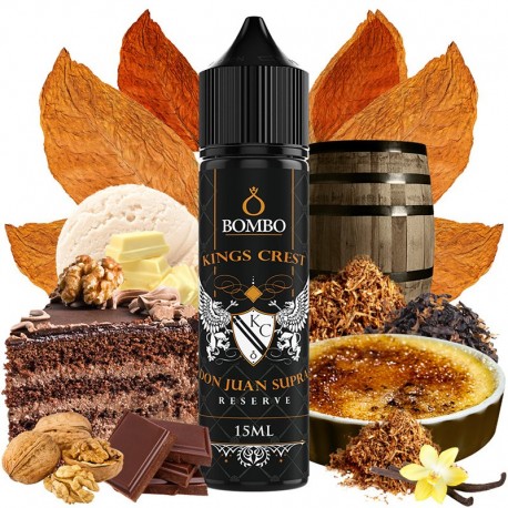 DON JUAN SUPRA RESERVE 15ML/60 (LONGFILL) - KINGS CREST & BOMBO