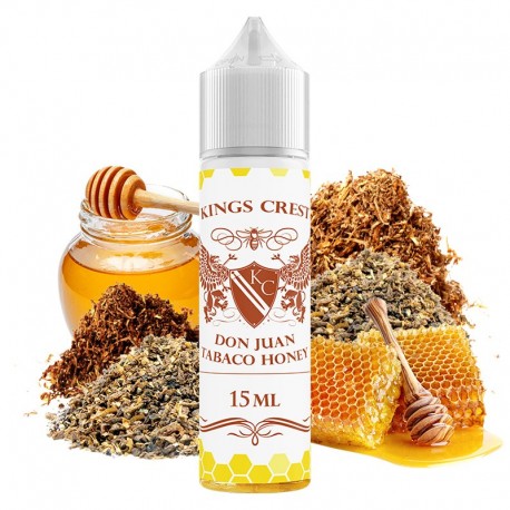 DON JUAN TABACO HONEY 15ML/60 (LONGFILL) - KINGS CREST