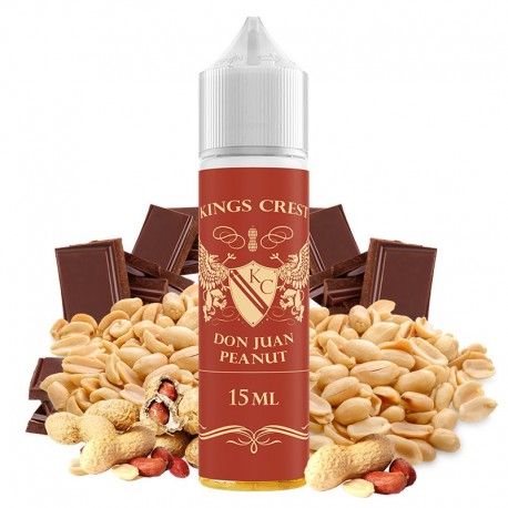 DON JUAN PEANUT 15ML/60 (LONGFILL) - KINGS CREST