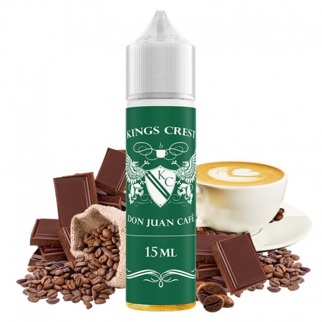 DON JUAN CAFÉ 15ML/60 (LONGFILL) - KINGS CREST