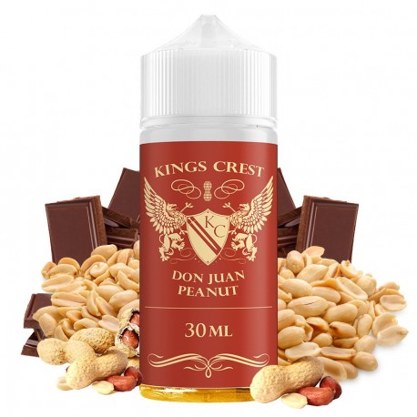 DON JUAN PEANUT 30ML/120 (LONGFILL) - KINGS CREST