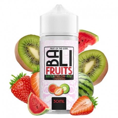 WATERMELON KIWI STRAWBERRY 30ML/120 (LONGFILL) - BALI FRUITS BY KINGS CREST