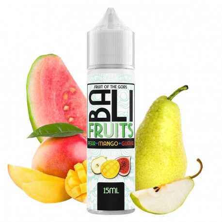 PEAR MANGO GUAVA 15ML/60 (LONGFILL) - BALI FRUITS BY KINGS CREST