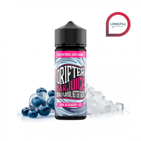DRIFTER BAR SOUR BLUEBERRY ICE 24ML LONGFILL