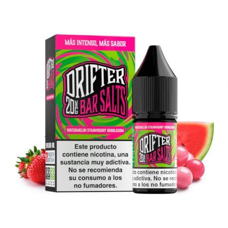 DRIFTER BAR SALTS WATERMELON STRAWBERRY BUBBLEGUM 10ML 20MG